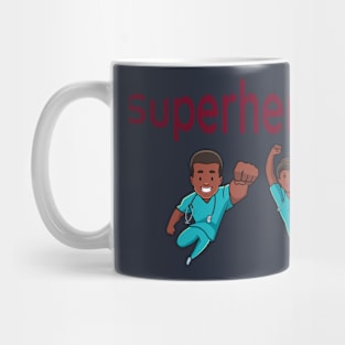 nurses superheroes Mug